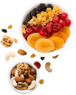 Dried Fruit and Nuts